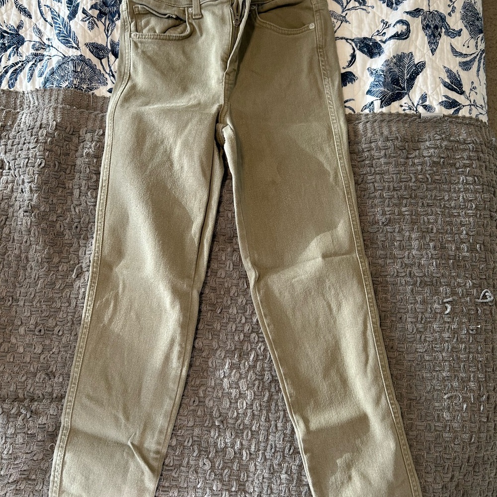 We The Free Olive Skinny Pants